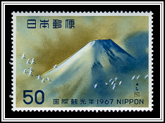 Sacred Mt. Fuji by Taikan Yokoyama