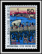 Eitai Bridge by Hiroshige III