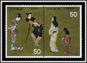 Hikone Folding Screen (Detail)
