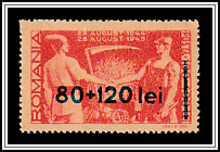 Farmer and Blacksmith Overprinted 80 + 120