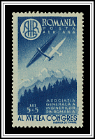 Plane over Mountains