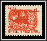 Arms of Romania & USSR