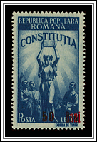 #683 Overprint in Carmine