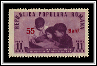#746 Overprint in Carmine