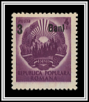 #732 Overprint in Black