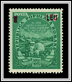 #805 Overprint in Carmine