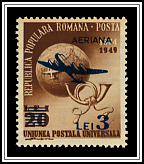 Overprint in Blue