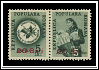 #J105 Overprint in Carmine