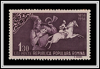 Postilion Blowing Horn