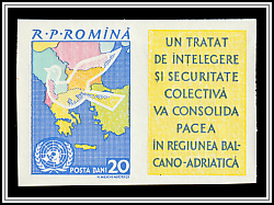 Peace Dove & Map of Southeast Europe