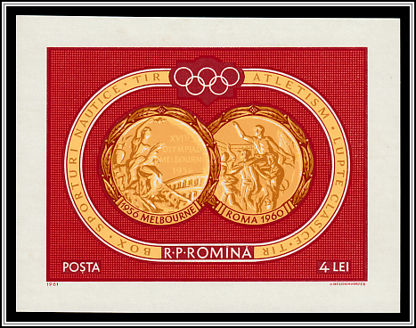 Gold Medals from Rome & Melbourne