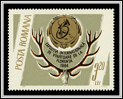 Red Deer Antlers & Emblem