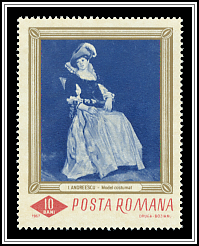 Model in Costume