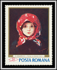 Little Girl with Red Kerchief