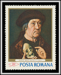 Man with a Skull