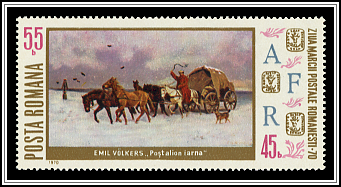 Mail Coach in the Winter