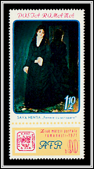 Lady with Letter, Sava Henția