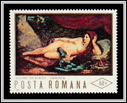 Odalisque, Eugène Delacriox
