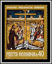 Christ Before Herod, Moldovița Monastery