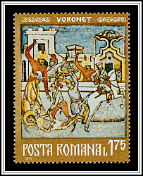 Martyrdom and Death of St. John the New, Voroneț Monastery