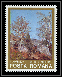 Rocks and Birches