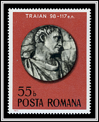Bas-relief of Emperor Trajan