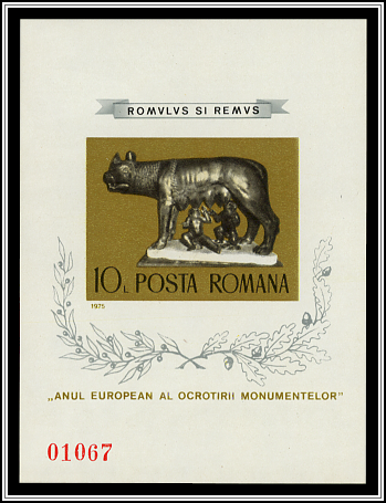 Wolf Suckling Romulus & Remus