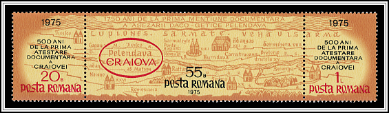 Map Showing the Location of Craiova