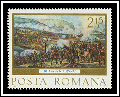 Battle of Plevna (copperplate engraving)