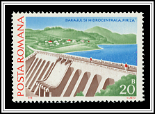 Strâmtori Dam on the Firiza