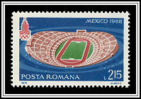 Olympic Stadium, Mexico City, 1968