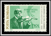 Enescu Playing Violin