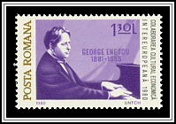 Enescu Playing Piano
