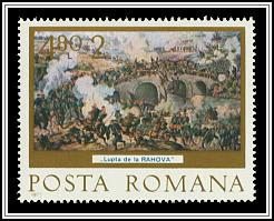 Battle of Rahova (copperplate engraving)