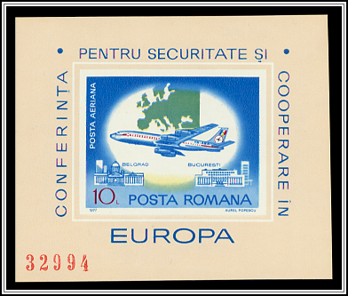 Boeing 707 & Map of Europe