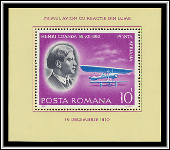 Henri Coanda & Plane