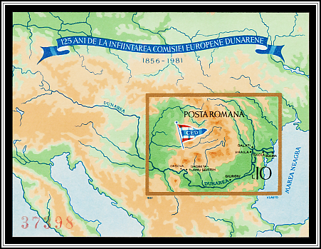 Map of the Danube