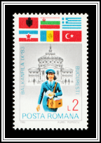 Flags, Athenaeum, Letter Carrier