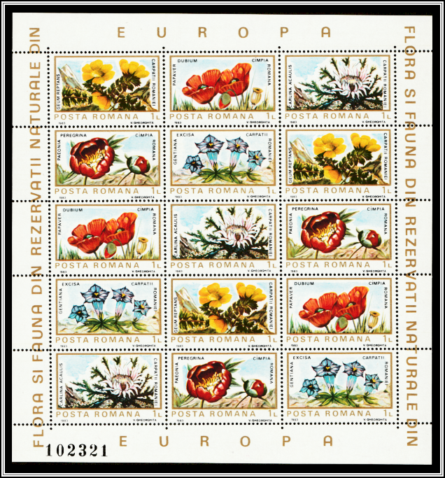 Flora from European Nature Reserves