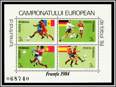 Miniature Sheet of 4