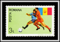 Players & Romanian Flag