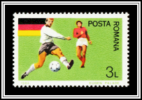 Players & West German Flag