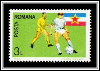 Players & Yugoslavian Flag