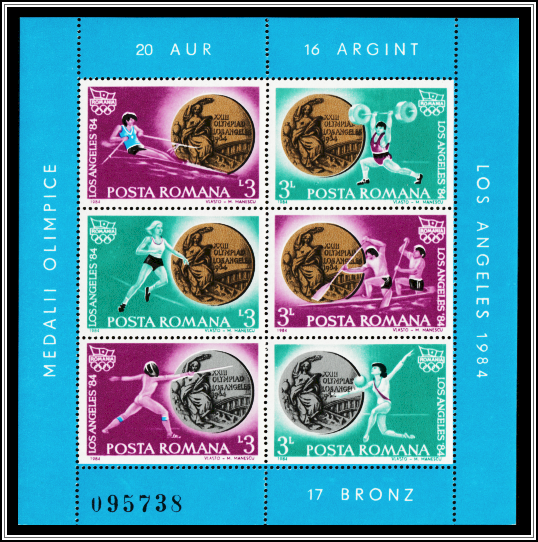 Sheet of 6