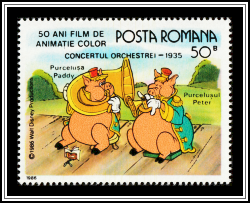 Paddy & Peter Pig on Tuba & Trumpet