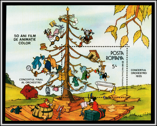 Instruments and Musicians in a Tree