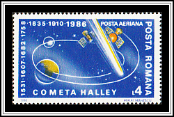 Comet & Orbit Path