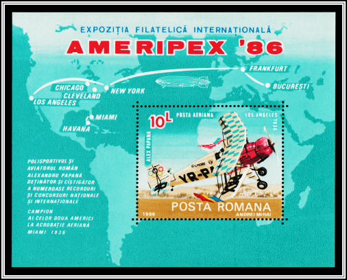 Alexandru Papană's Plane
