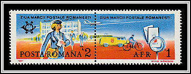 Letter Carrier Delivering Mail