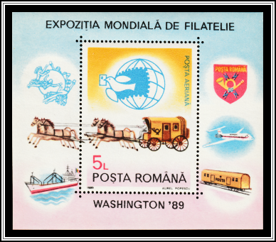 Post Coach, Symbols and Means of Postal Transport